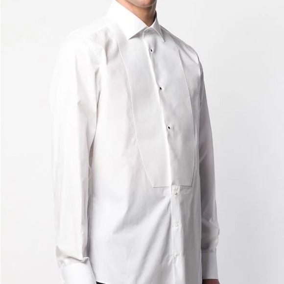 Dolce & Gabbana classic poplin tuxedo shirt - Picture 3 of 13
